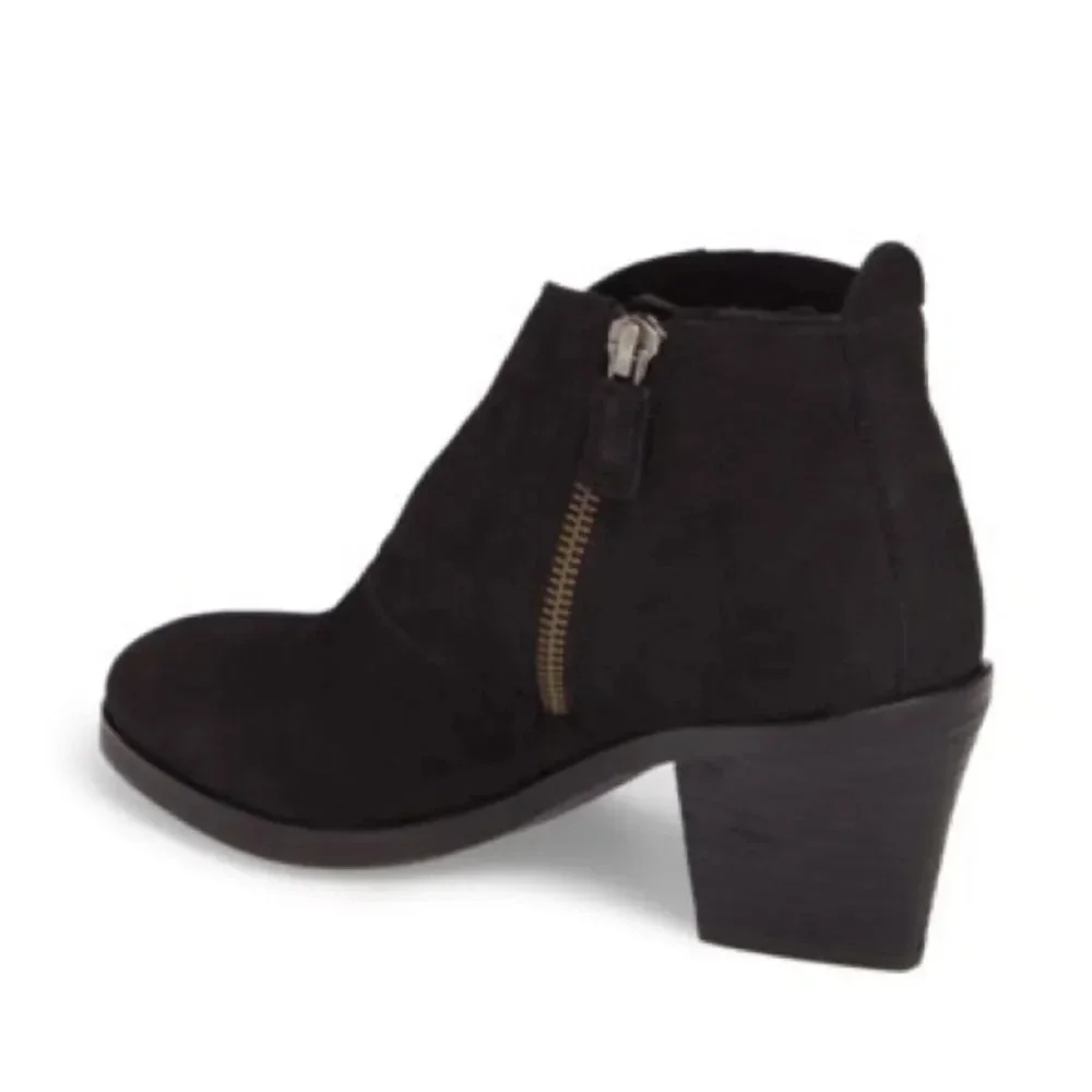 Eileen Fisher Murphy Leather Zippered Bootie